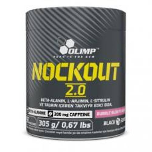 Nockout 2.0 Pre-Workout Sak�z 305 Gr