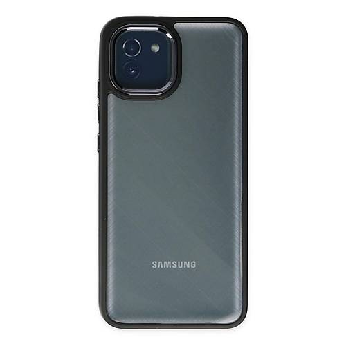 Galaxy A03 K�l�f Dora Kapak - Siyah