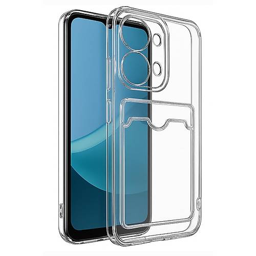 Redmi 15C 4G K�l�f Kart �effaf Silikon - �effaf