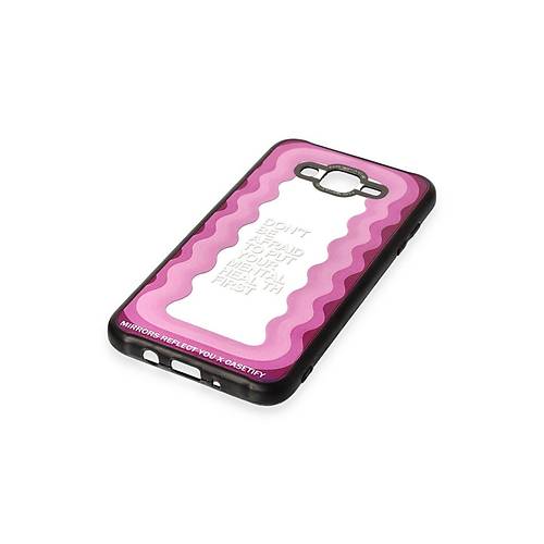 Galaxy J7 K�l�f Mirror Desenli Kapak - Mirror - 11