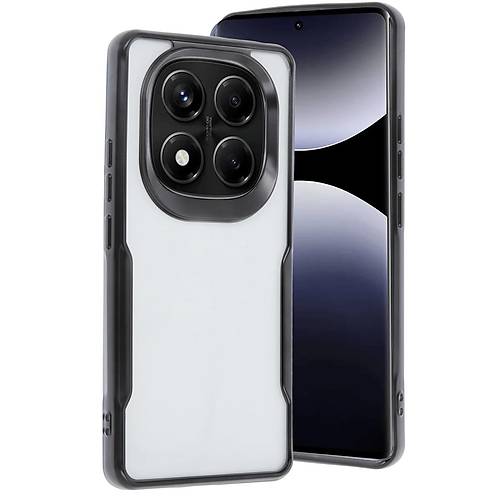 Redmi Note 14 Pro 5G K�l�f Boyi Silikon Kapak - Siyah