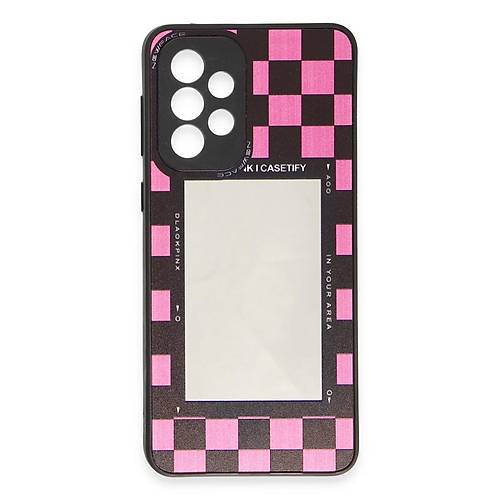 Galaxy A73 5G K�l�f Mirror Desenli Kapak - Mirror - 8
