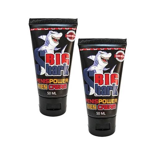 Big Shark Power Creams Erkeklere Sertle�tirme Etkisi Kremi 50 ml X 2 Adet