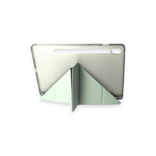 Galaxy Tab A9 K�l�f Kalemlikli Mars Tablet K�l�f� - A��k Ye�il