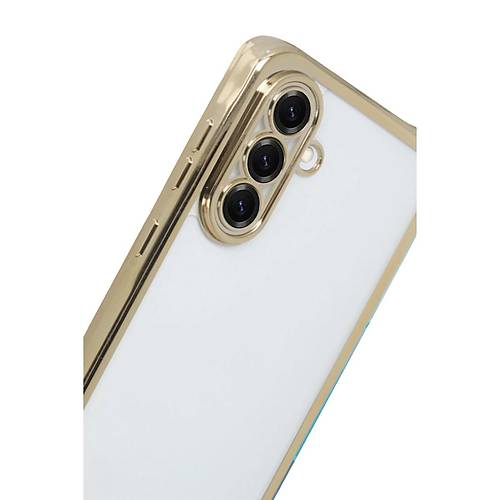 Galaxy A17 5G Razer Lensli Silikon - Gold