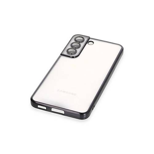 Galaxy S22 K�l�f Razer Lensli Silikon - Siyah