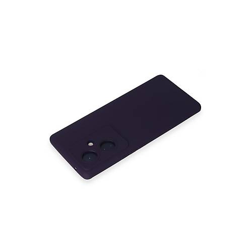 V29 Lite K�l�f Nano i�i Kadife Silikon - Mor