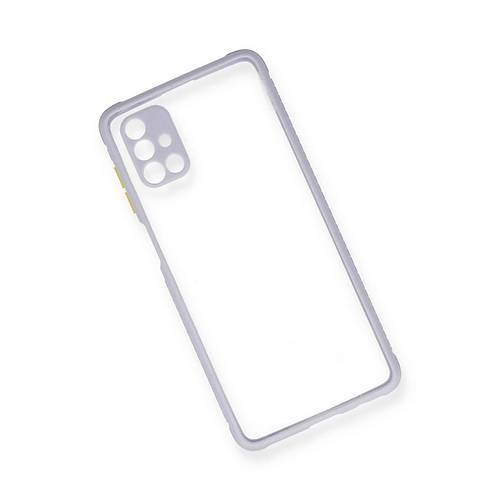 Galaxy M51 K�l�f Miami �effaf Silikon - Lila