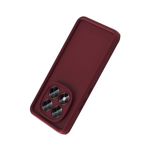 Redmi Note 15 Pro 5G Viera Silikon - Bordo
