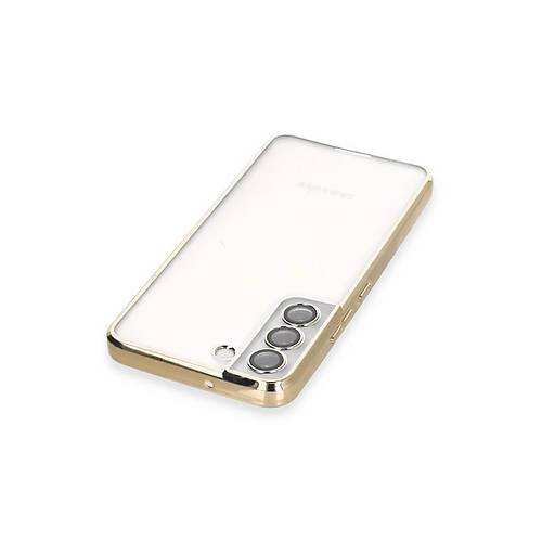 Galaxy S22 K�l�f Razer Lensli Silikon - Gold