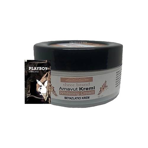 Three Brand Arnavut Kremi Whitens Cream 50 ml Sel Antikara Kremi  + 1 Adet Jel Hediye