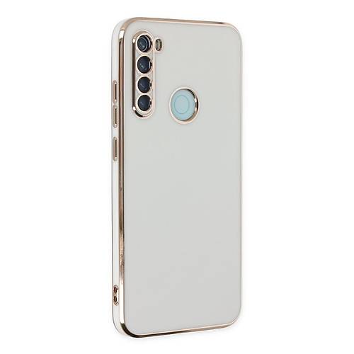 Redmi Note 8 K�l�f Volet Silikon - Beyaz