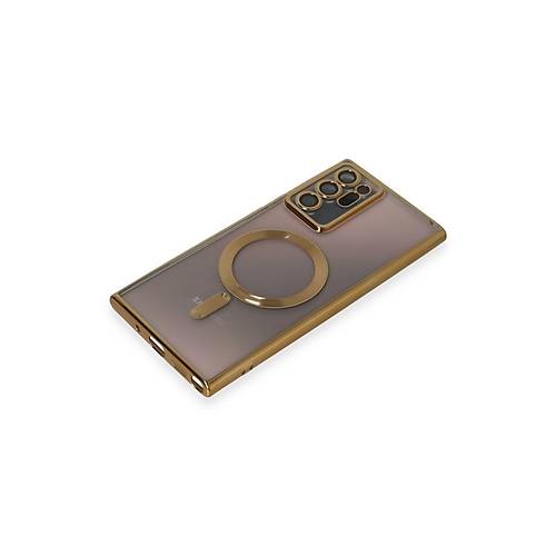 Galaxy Note 20 Ultra K�l�f Kross Magneticsafe Kapak - Gold