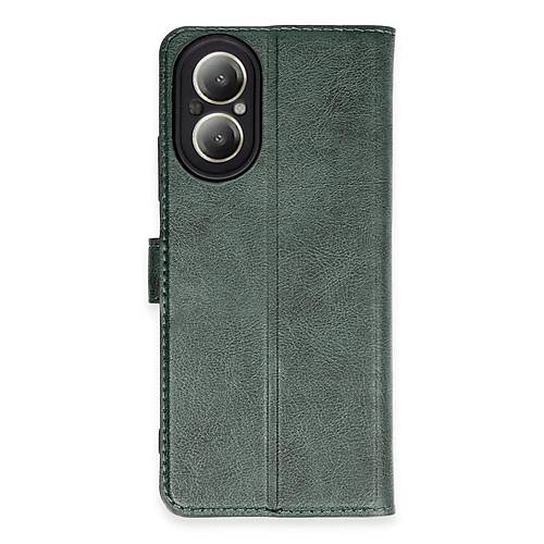 Realme 12 Lite K�l�f Trend S Plus Kapakl� K�l�f - Ye�il
