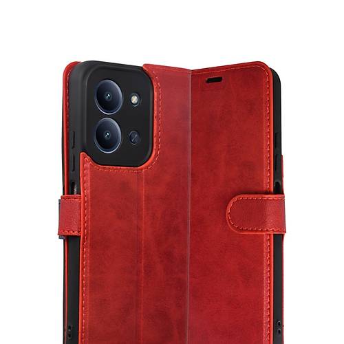 Redmi 15C 4G Trend S Plus Kapakl� K�l�f - K�rm�z�