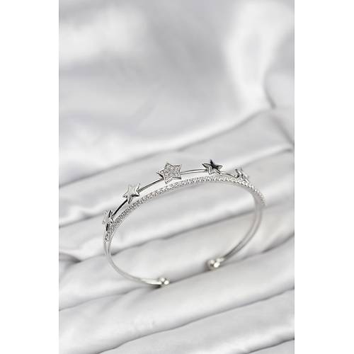 Y�ld�z Model G�m�� Renk Pirin� Kad�n Bileklik