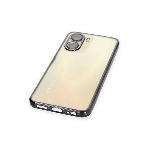 Y16 K�l�f Razer Lensli Silikon - Siyah