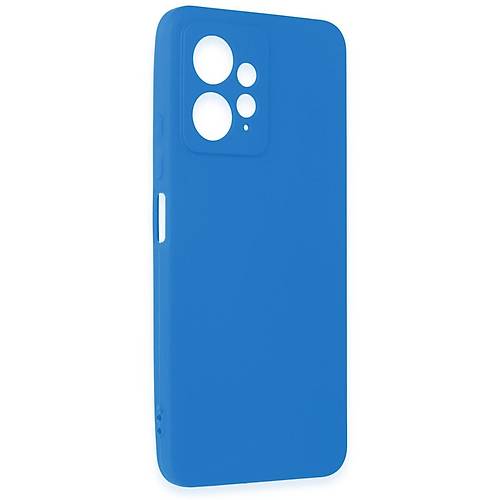 Redmi Note 12 4G K�l�f First Silikon - Mavi