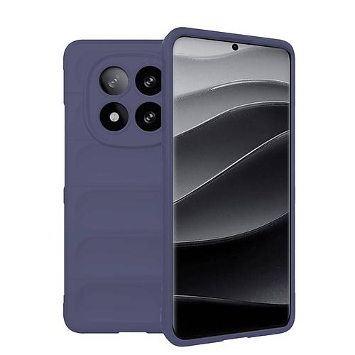 Redmi Note 14 Pro 5G K�l�f Optimum Silikon - Lacivert