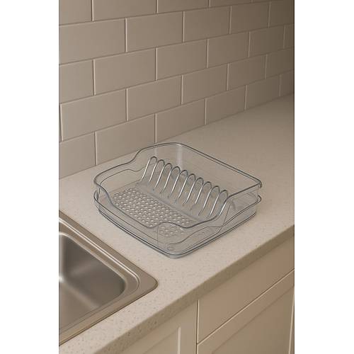 �effaf Akrilik Tabakl�k Bula��kl�k D�zenleyici 2 Par�a 37x38x7 cm