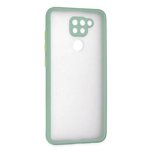 Redmi Note 9 K�l�f Montreal Silikon Kapak - Turkuaz