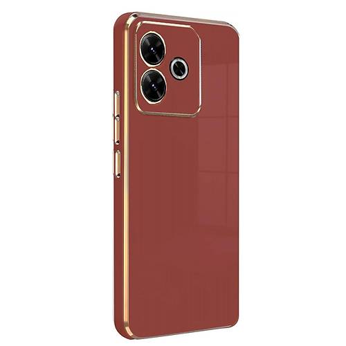 Redmi 13 4G K�l�f Volet Silikon - K�rm�z�