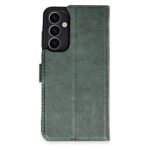 Galaxy A25 5G K�l�f Trend S Plus Kapakl� K�l�f - Ye�il