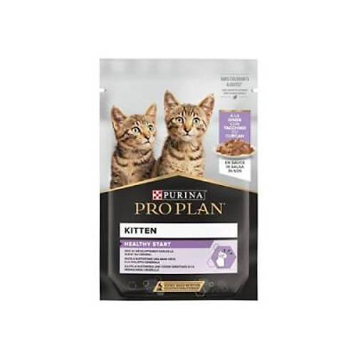 Kitten Pouch Hindili Yavru Kedi Konservesi 26 Adet 85 Gr