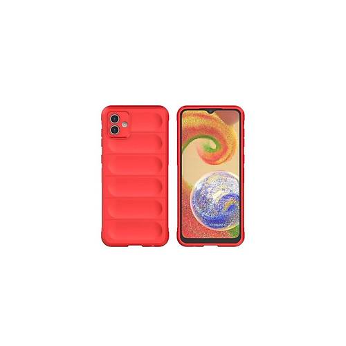 Galaxy A06 K�l�f Optimum Silikon - K�rm�z�
