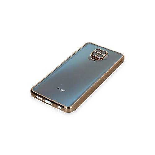 Redmi Note 9 Pro K�l�f Razer Lensli Silikon - Gold