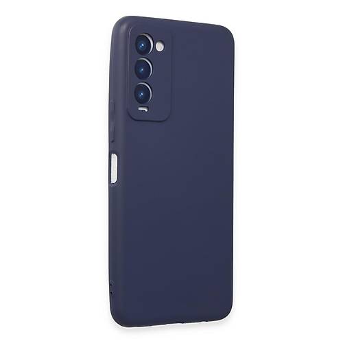 Camon 18 K�l�f First Silikon - Lacivert