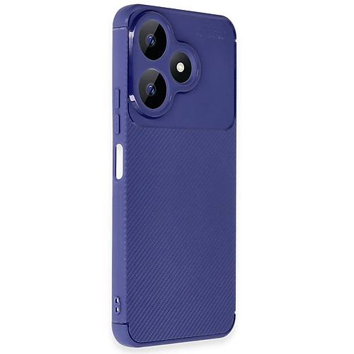 Redmi 13 4G K�l�f Auto Focus Karbon Kapak - Lacivert