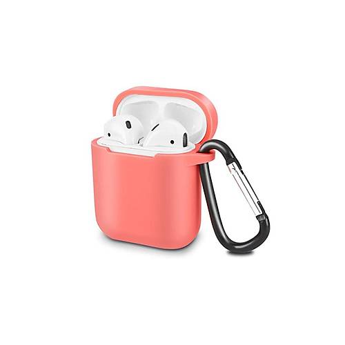 Airpods 2 (2.nesil) Sert Silikon K�l�f - Fu�ya