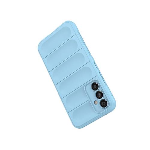 Galaxy A25 5G K�l�f Optimum Silikon - Sky Blue
