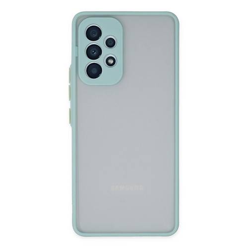 Galaxy A53 5G K�l�f Montreal Silikon Kapak - Turkuaz