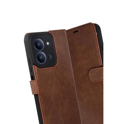 Redmi 15C 4G Trend S Plus Kapakl� K�l�f - Taba