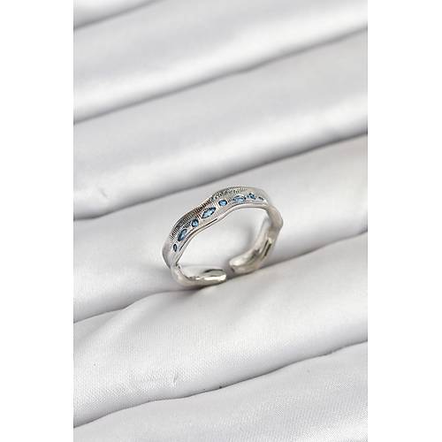 Pirin� G�m�� Renk Zirkon Ta�l� Vintage Kad�n Y�z�k