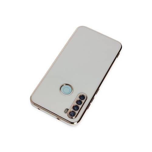 Redmi Note 8 K�l�f Volet Silikon - Beyaz