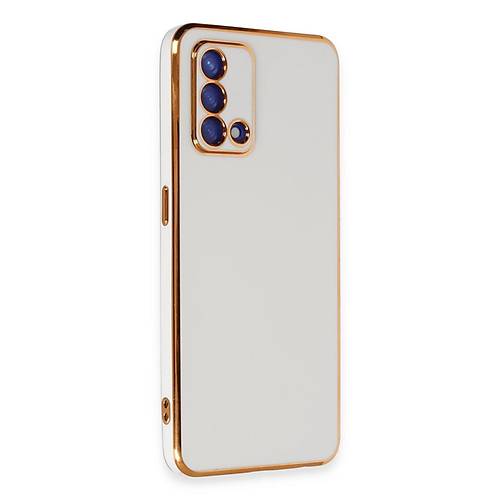 A74 4G K�l�f Volet Silikon - Beyaz