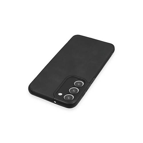 Galaxy S23 Plus K�l�f Loop Deri Silikon - Siyah