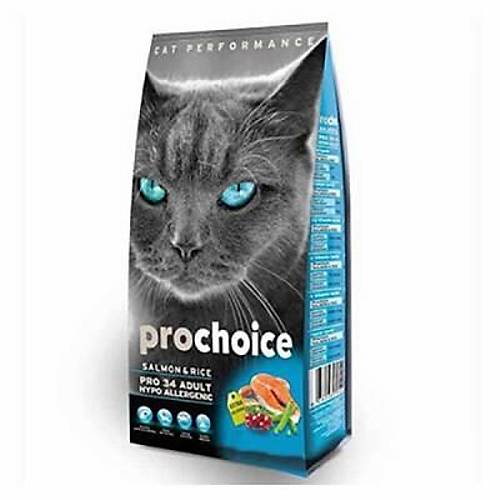 Pro 34 Somonlu ve Pirin�li Yeti�kin Kedi Mamas� 2 Kg