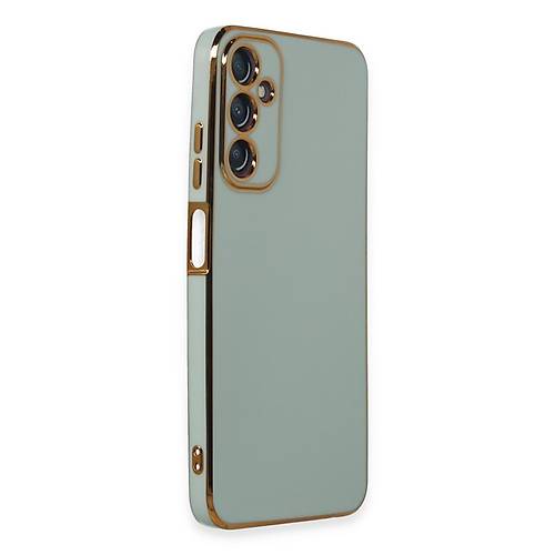 Galaxy A05S K�l�f Volet Silikon - A��k Ye�il