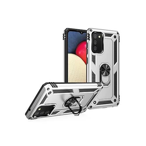 Galaxy A02S K�l�f Sofya Y�z�kl� Silikon Kapak - G�m��