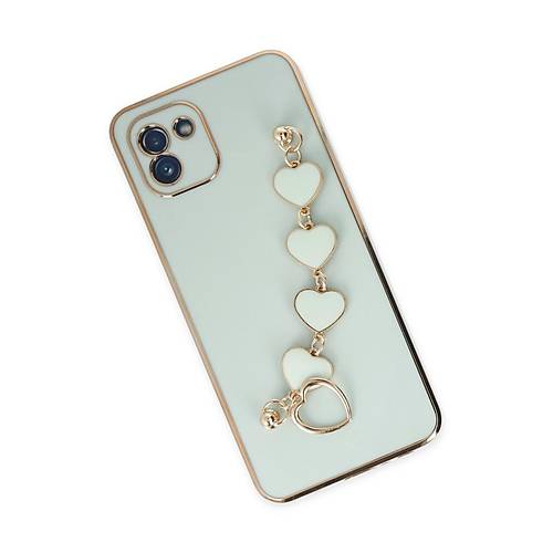 Galaxy A03 K�l�f Esila Silikon - Su Ye�ili