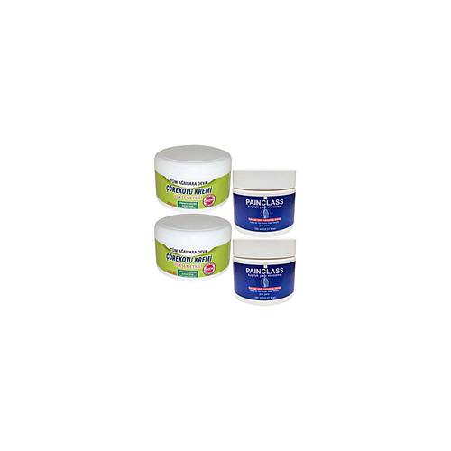 ��rek Otu Kremi XL Boy 2x200 ml +2x150 ml Kuyruk Ya�� Kremi Painclass