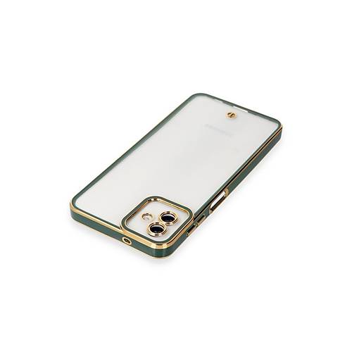 Galaxy A04 K�l�f Liva Lens Silikon - Ye�il