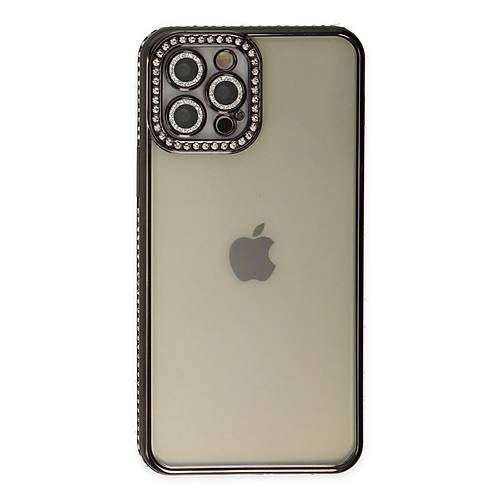 iPhone 12 Pro K�l�f Joke Ta�l� Silikon - Siyah