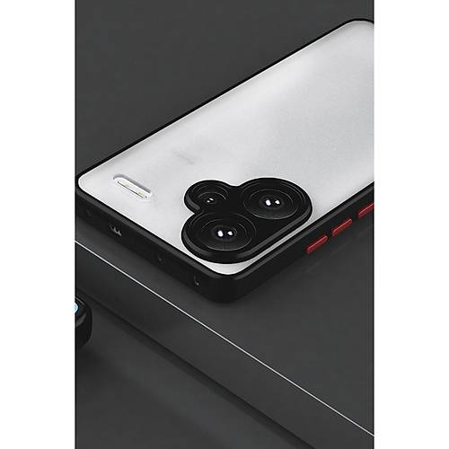 Redmi Note 13 Pro Plus K�l�f Montreal Silikon Kapak - Siyah