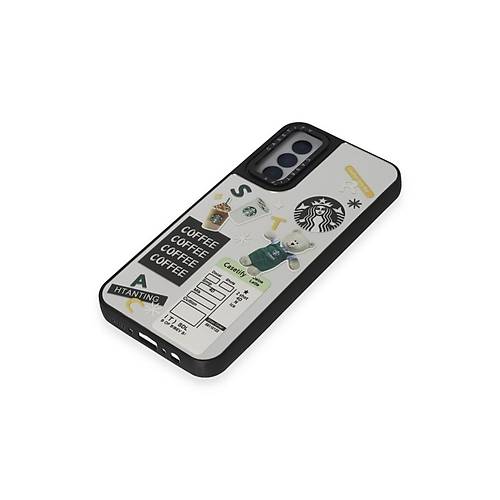 Galaxy M14 5G K�l�f Mirror Desenli Kapak - Mirror - 17