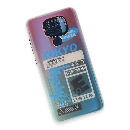 Redmi Note 9 K�l�f Estoril Desenli Kapak - Estoril - 1